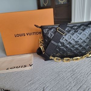 LV Coussin MM in Black - Statement Bag